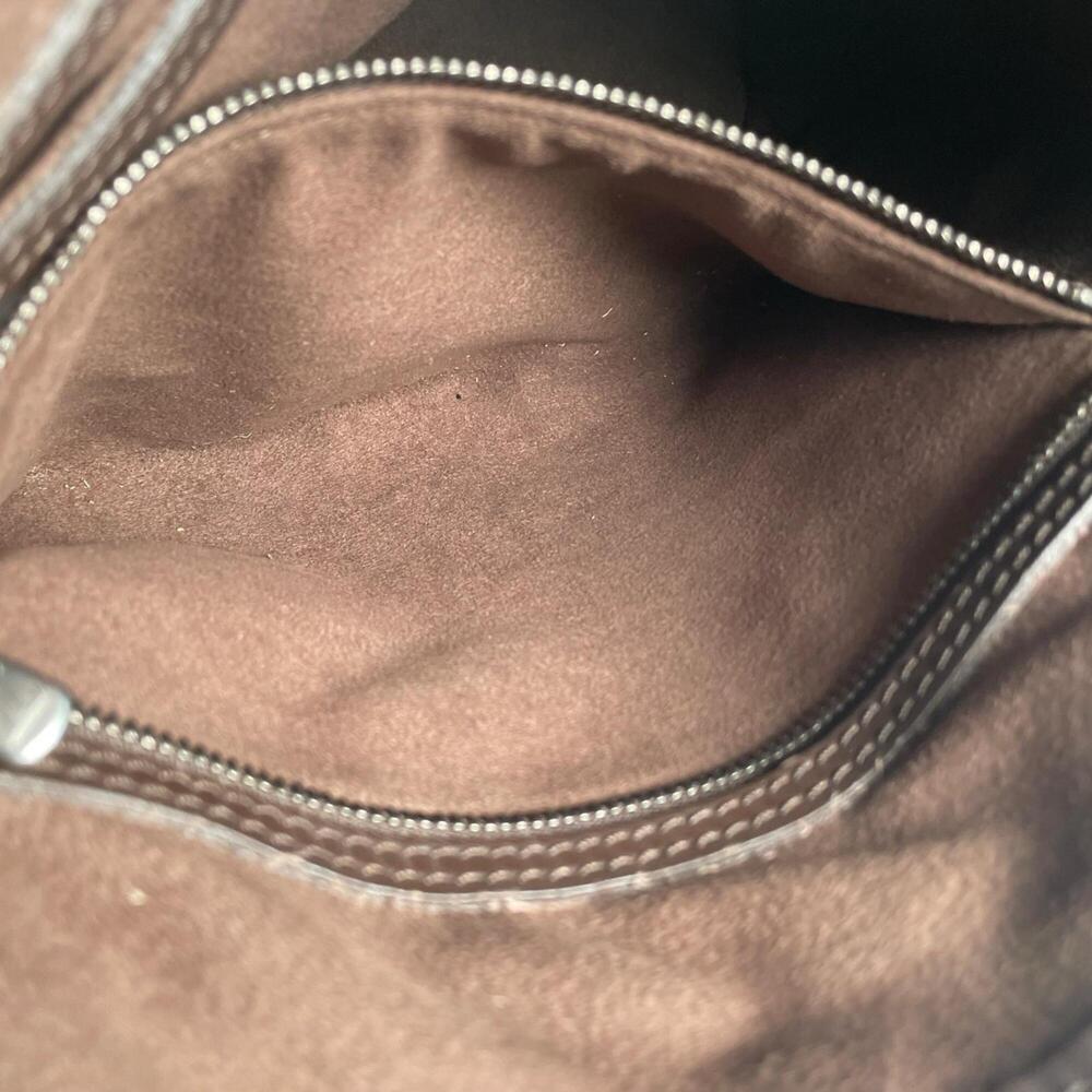 LOUIS VUITTON Brown Leather Tote Bag - Picture 13 of 16